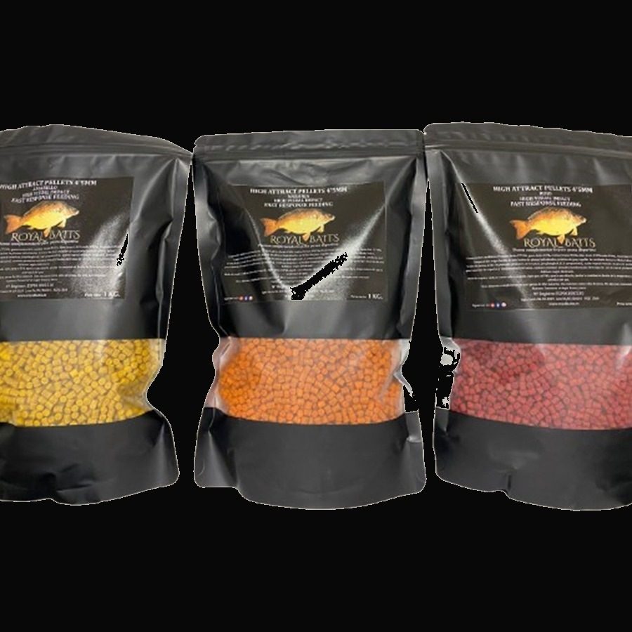 Pellets High Attract 4,5 mm Royal Baits