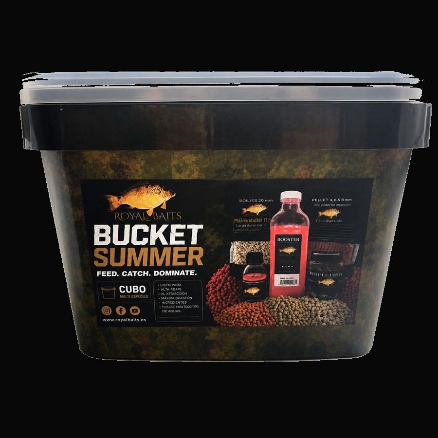 Session Buckets Royal Baits cubos reutilizables