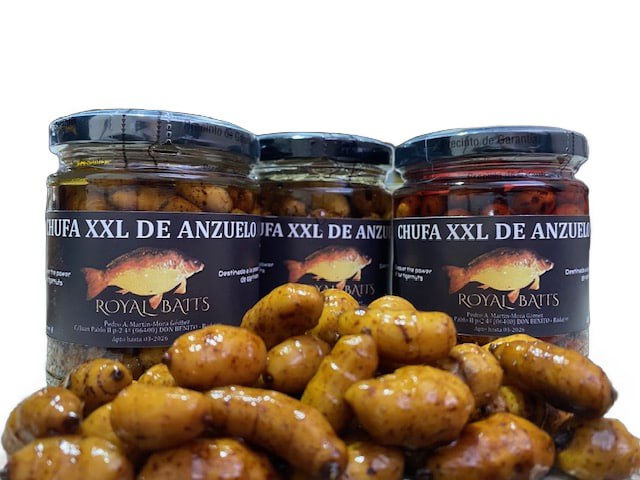 Chufa Jumbo y XXL Royal Baits para carpfishing