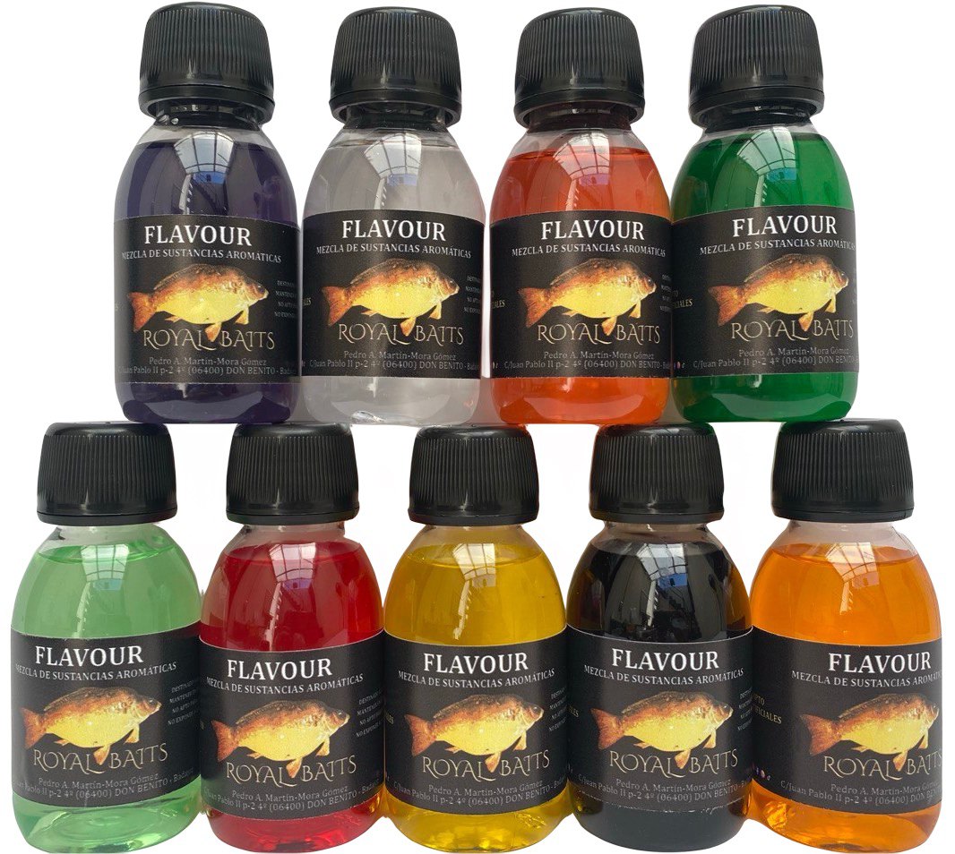 Líquidos Dips Royal Baits para intensificar atracción